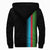 Azerbaijan Sherpa Hoodie United Flag (Black) RLT8 - Wonder Print Shop