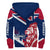 Wonder Print Shop Sherpa Hoodie - Norway Lion Flag Special Edition RLT7 - Wonder Print Shop