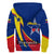 Sherpa Hoodie Venezuela In My Heart RLT7 - Wonder Print Shop