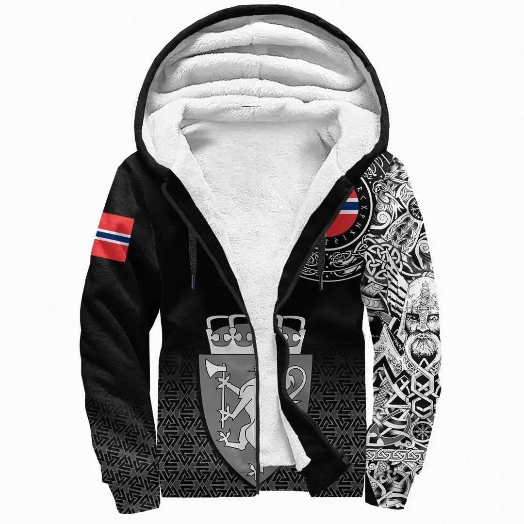 viking-sherpa-hoodie-norway-coat-of-arms