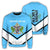 Saint Lucia Coat Of Arms Sweatshirt Lucian Style RLT6 - Wonder Print Shop