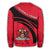 Trinidad and Tobago Coat Of Arms Sweatshirt Cricket Style RLT6 - Wonder Print Shop