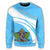 Saint Lucia Coat Of Arms Sweatshirt Cricket Style RLT6 - Wonder Print Shop