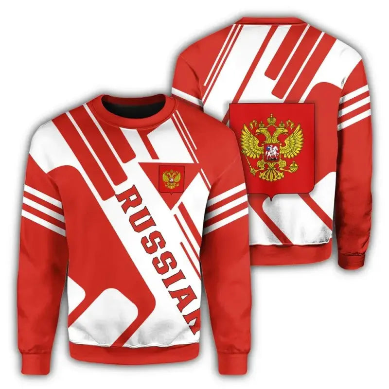 Russian Coat Of Arms Sweatshirt Rockie RLT12 - Wonder Print Shop