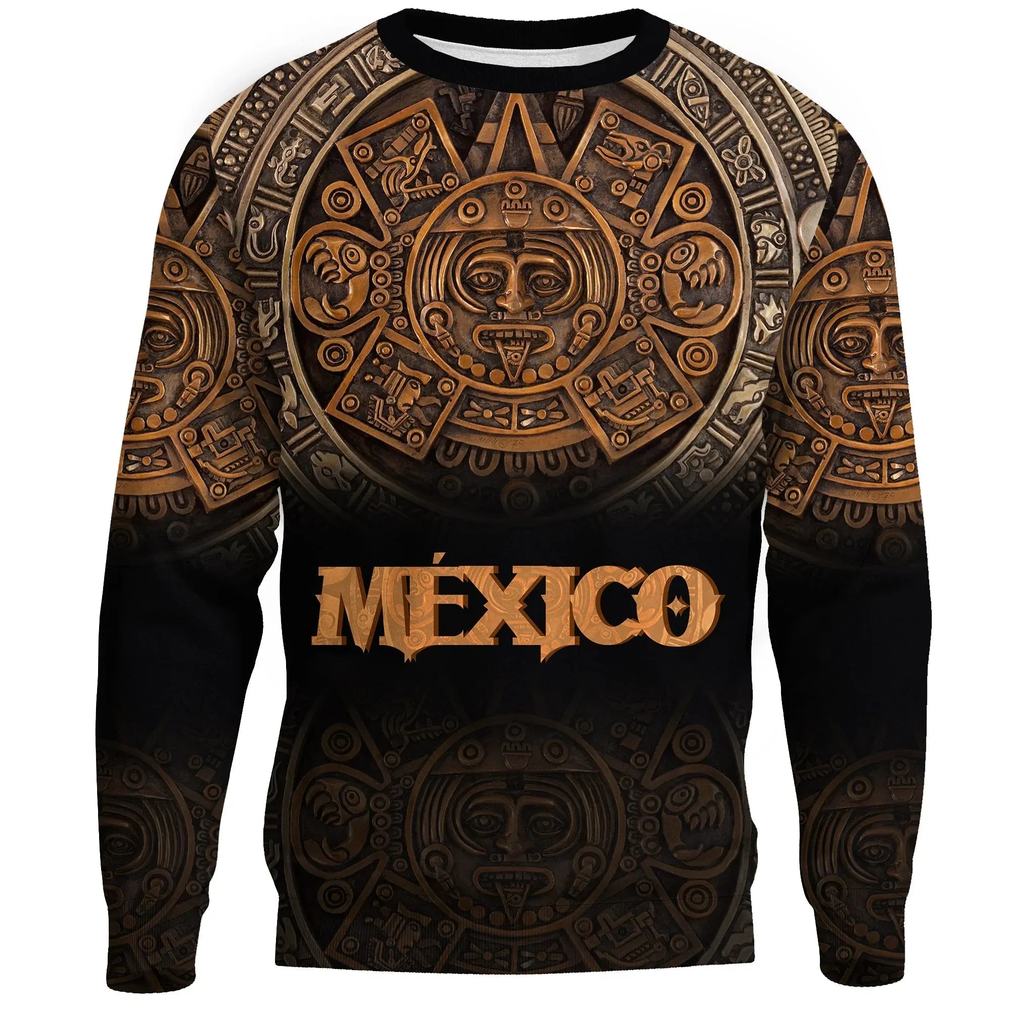 mexico-aztec-sweatshirt-the-ancient-aztec-calendar