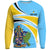 Saint Lucia Sweatshirt N Flag RLT6 - Wonder Print Shop