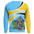 Saint Lucia Sweatshirt N Flag RLT6 - Wonder Print Shop