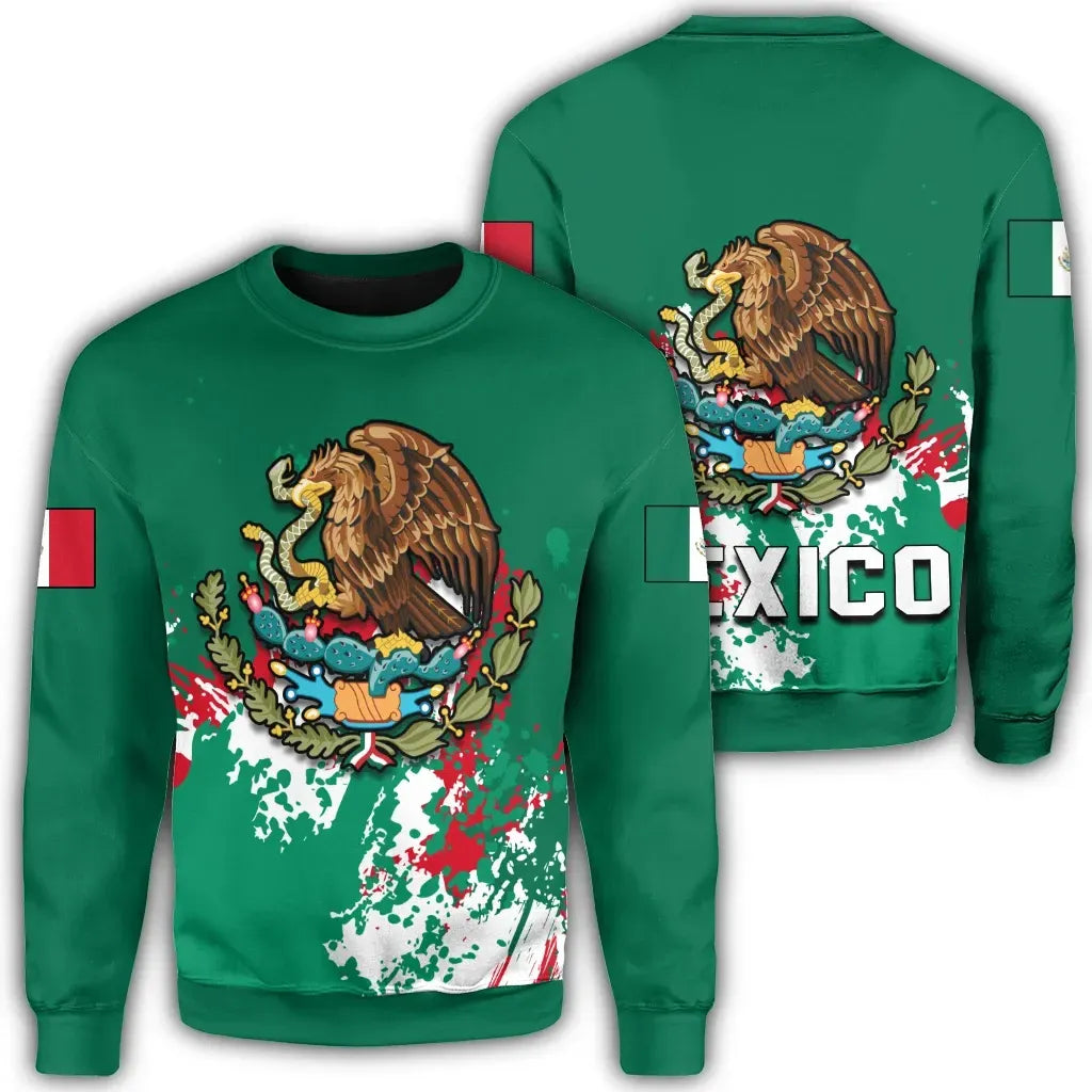 mexico-coat-of-arms-sweatshirt-spaint-style