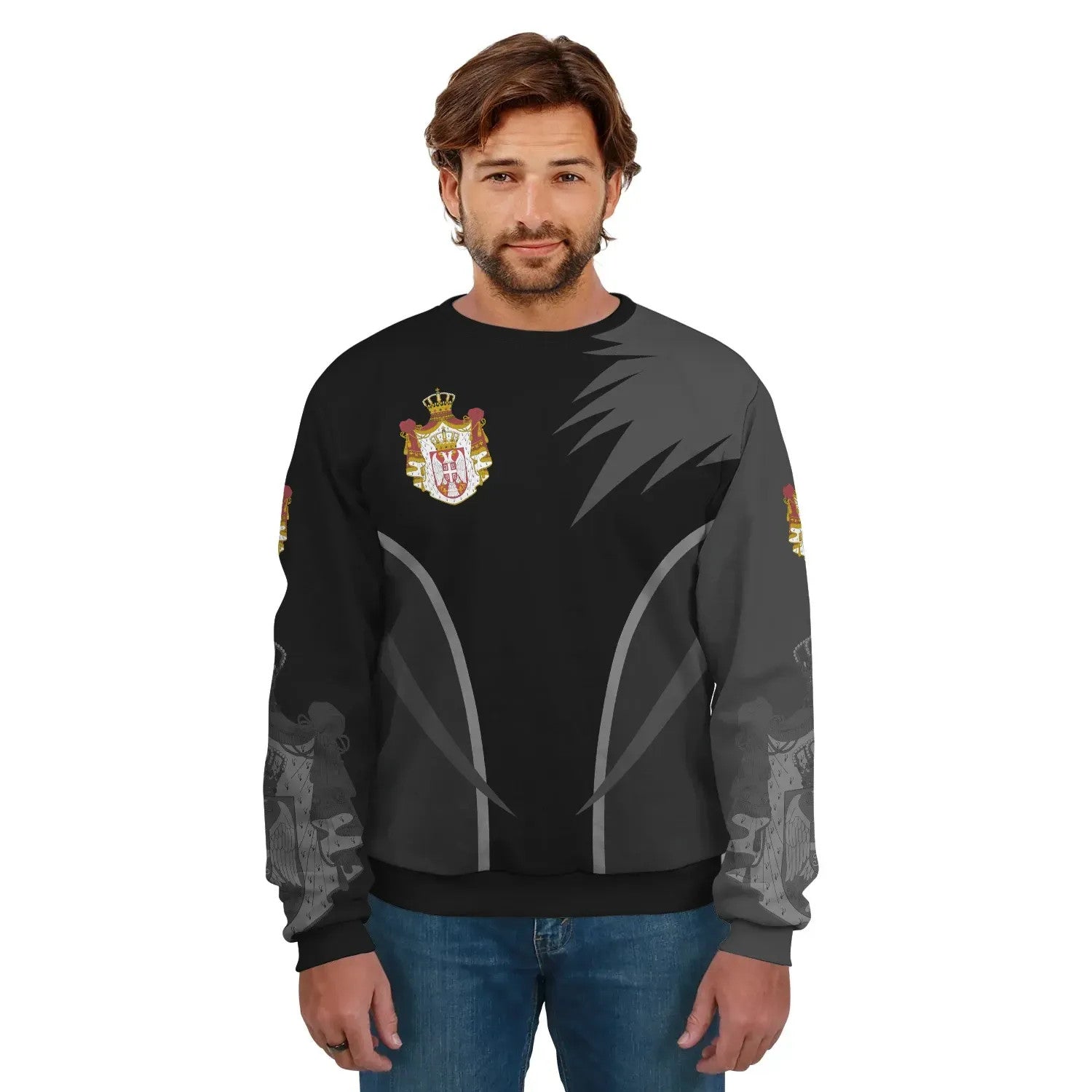 Serbia Sweatshirt RLT7 - Wonder Print Shop