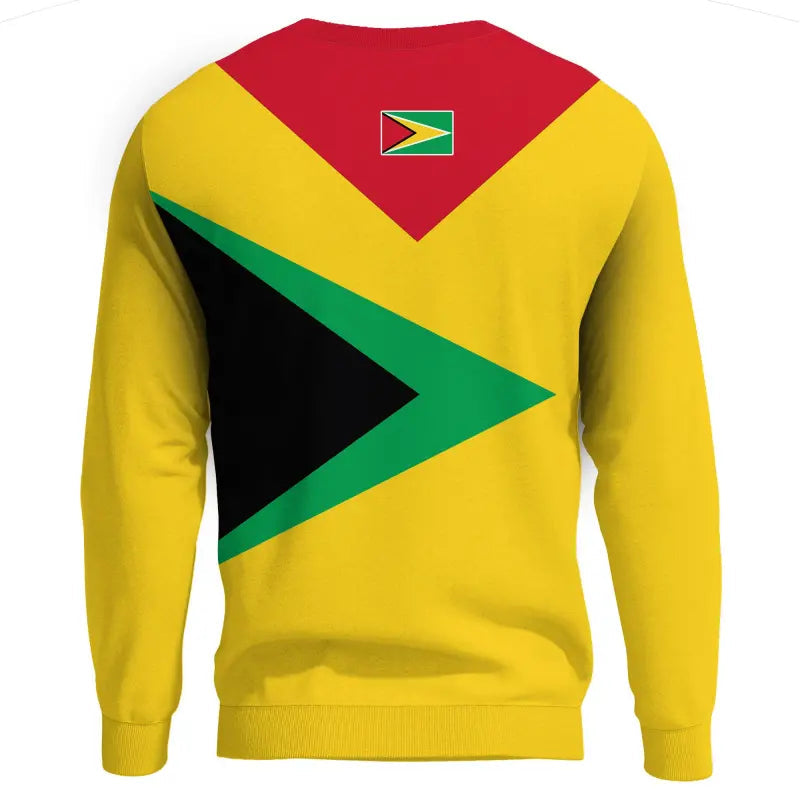 Guyana Sweatshirt Babarian (Yellow) RLT8 - Wonder Print Shop