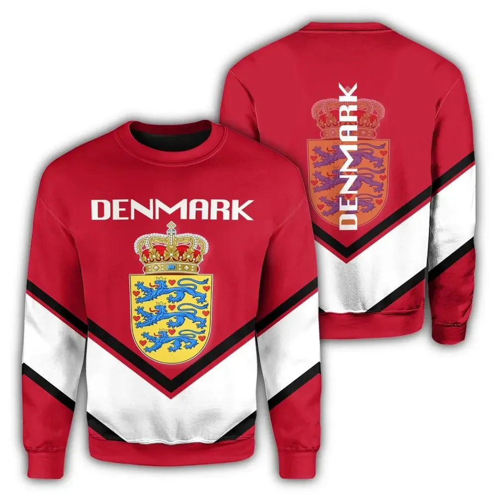 denmark-coat-of-arms-sweatshirt-lucian-style