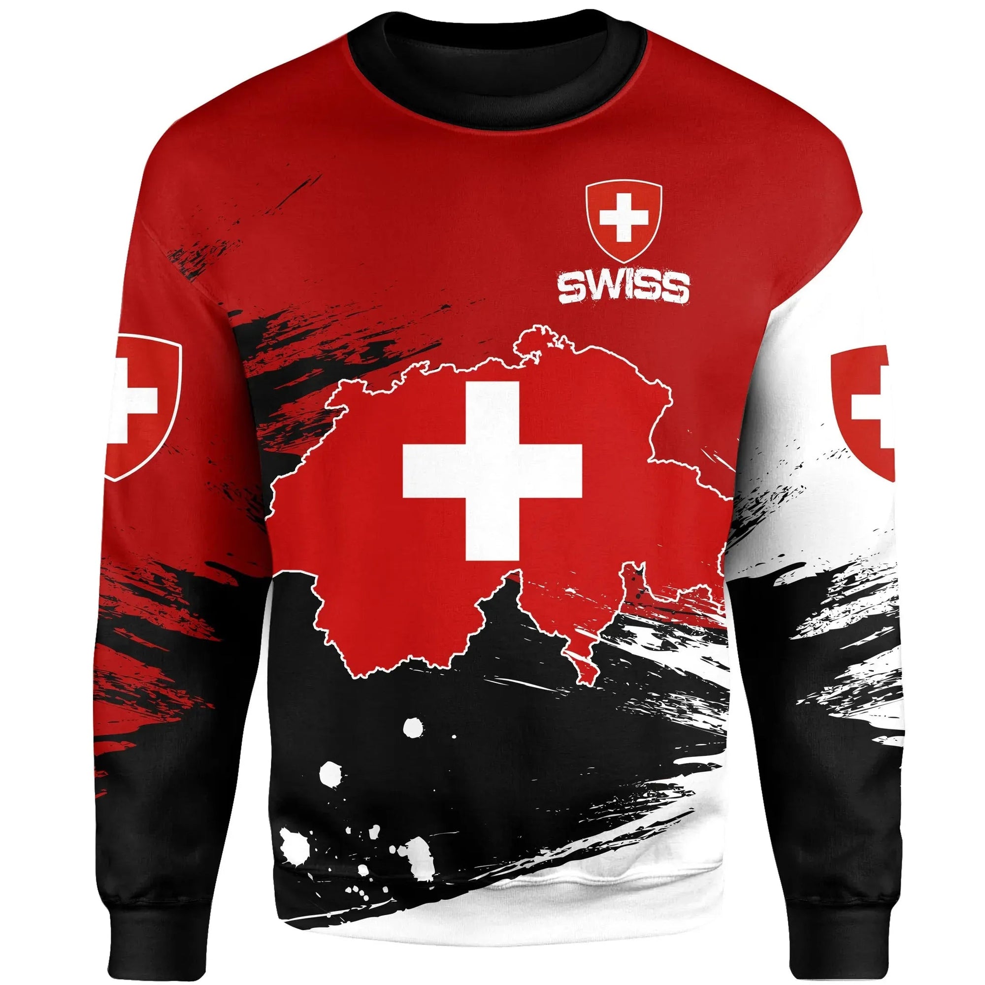 Switzerland Special Sweatshirt New Knitted Long Sleeved Sweater RLT13 - Wonder Print Shop