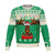 Sweden Christmas Sweatshirt Moose Green RLT7 - Wonder Print Shop