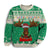 Sweden Christmas Sweatshirt Moose Green RLT7 - Wonder Print Shop