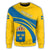 Sweden Coat Of Arms Sweatshirt Cricket Style RLT7 - Wonder Print Shop