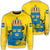 Sweden Coat Of Arms Sweatshirt Spaint Style RLT7 - Wonder Print Shop