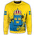 Sweden Coat Of Arms Sweatshirt Spaint Style RLT7 - Wonder Print Shop