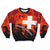 Switzerland Sweatshirt Flame Of Switzerland RLT13 - Wonder Print Shop