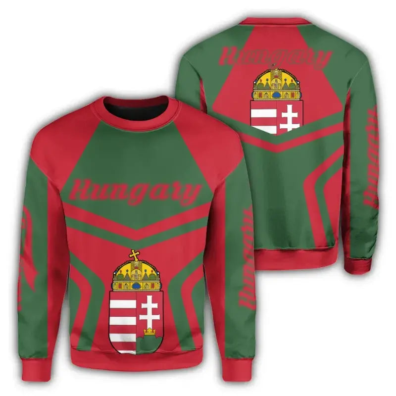 Hungary Coat Of Arms Sweatshirt My Style RLT8 - Wonder Print Shop