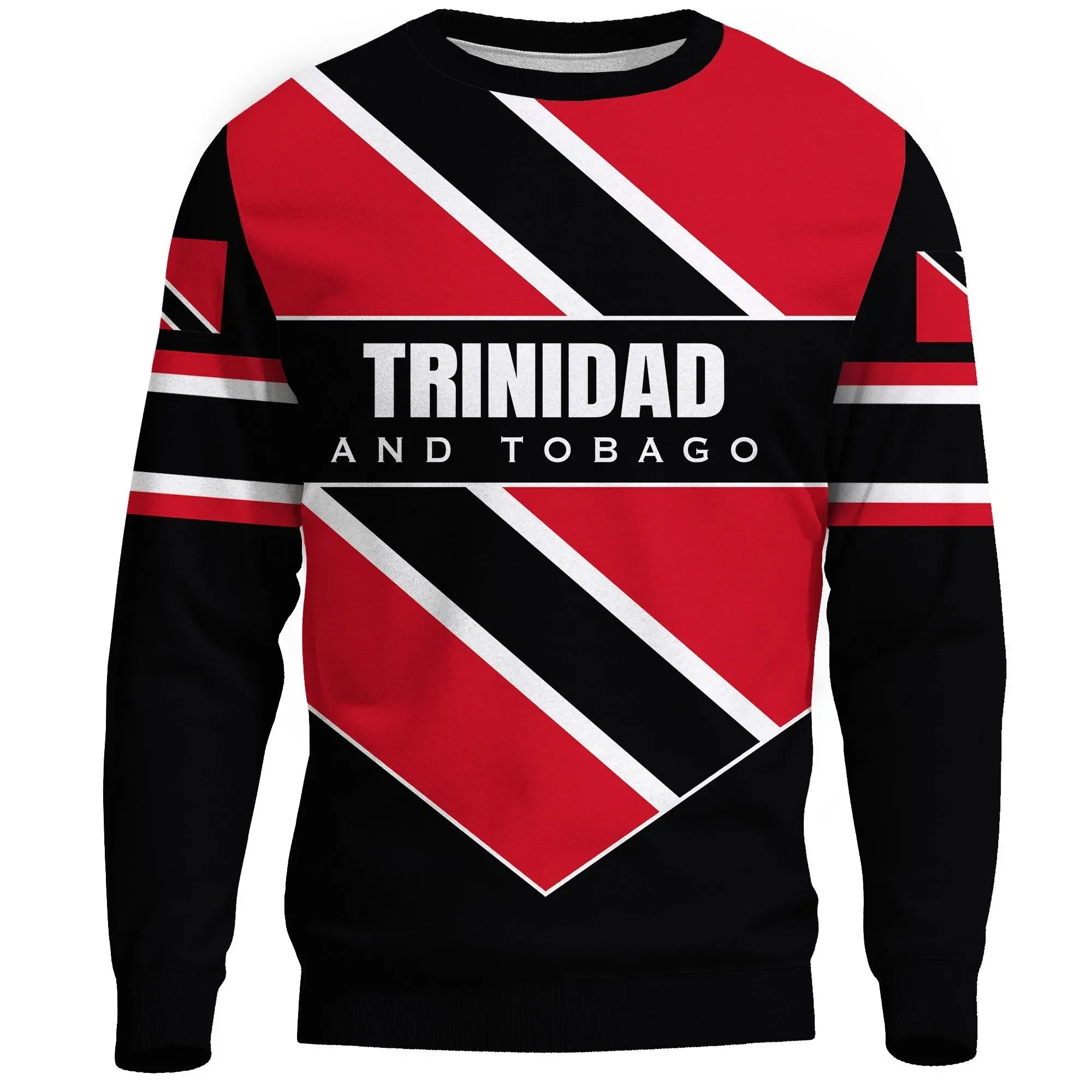 Trinidad and Tobago Hoodie Sweatshirt Pro Energy (Knitted Long Sleeved Sweater) RLT6 - Wonder Print Shop