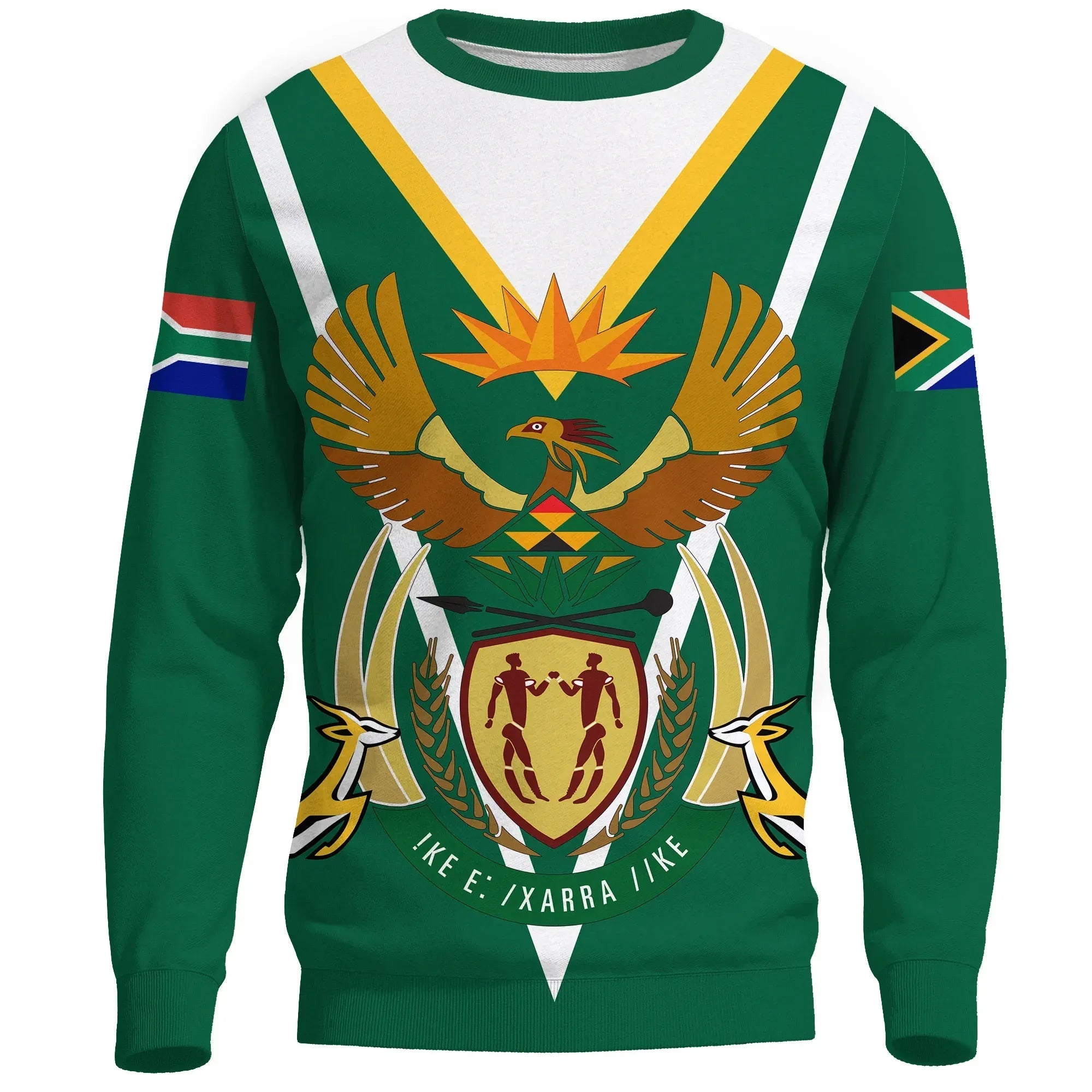 South Africa Sweatshirt Coat Of Arms RLT8 - Wonder Print Shop