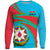 Azerbaijan (Blue) N Flag Sweatshirt RLT8 - Wonder Print Shop