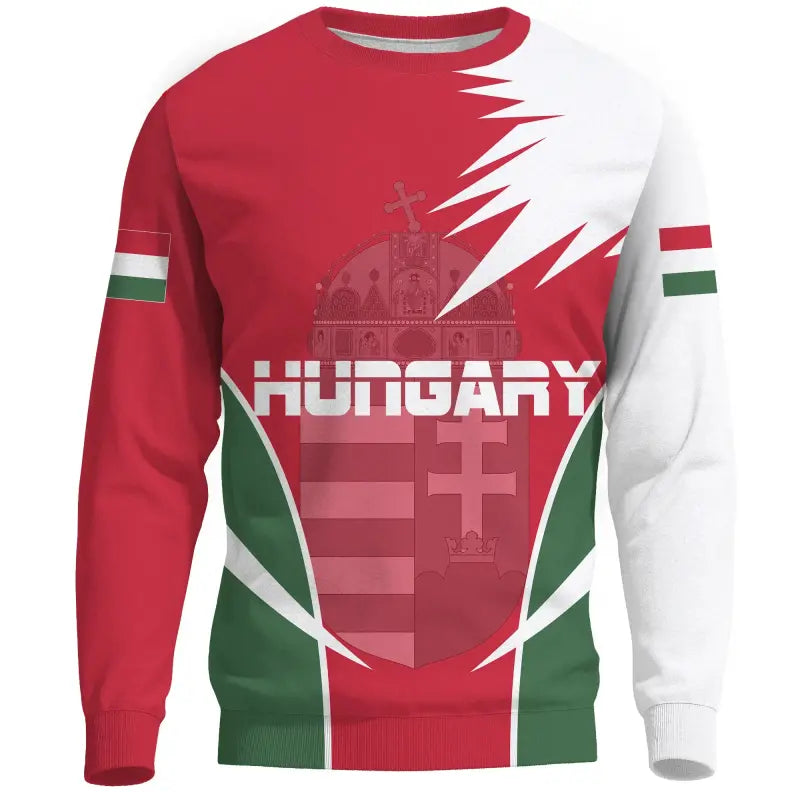 Hungary Active Sweatshirt RLT8 - Wonder Print Shop