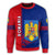 Romania Coat Of Arms Sweatshirt Quarter Style RLT13 - Wonder Print Shop