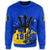 Barbados Coat Of Arms Sweatshirt Spaint Style J8W RLT13 - Wonder Print Shop