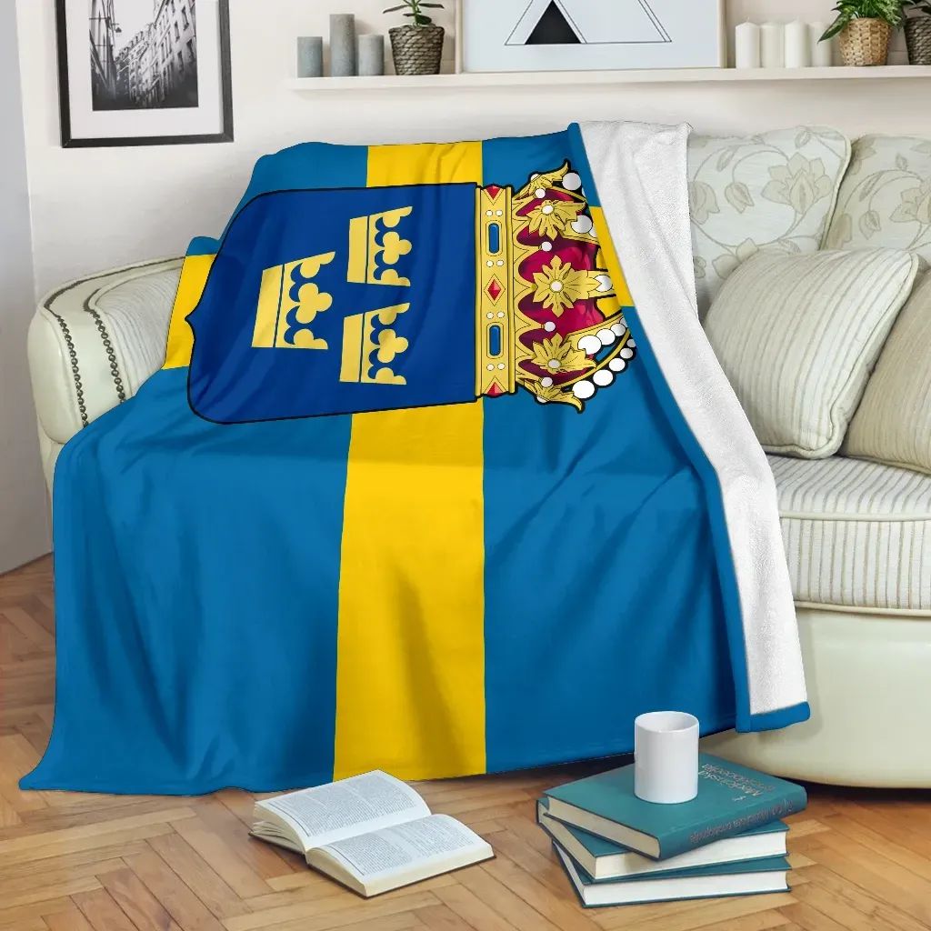 sweden-sverige-premium-blanket