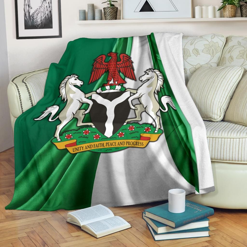 nigeria-premium-blanket-nigerian-waving-flag-with-coat-of-arms