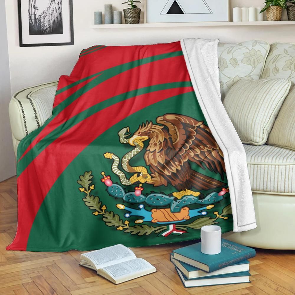 mexico-coat-of-arms-premium-blanket-cricket