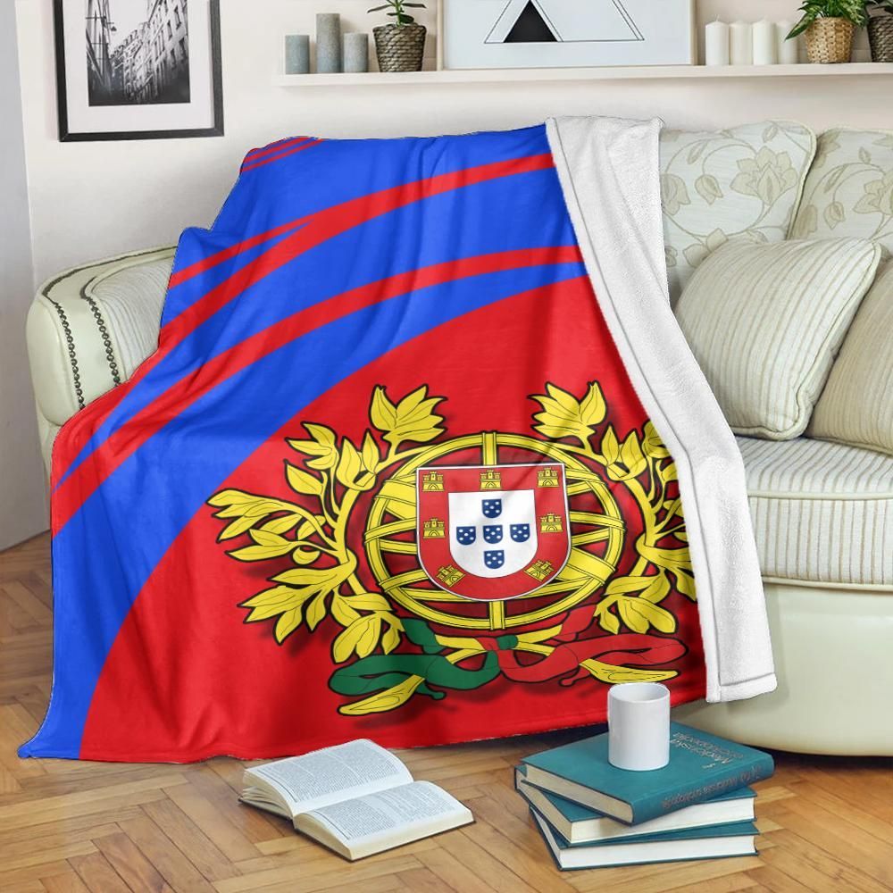 portugal-coat-of-arms-premium-blanket-cricket