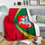 lithuania-red-coat-of-arms-premium-blanket-circle-style