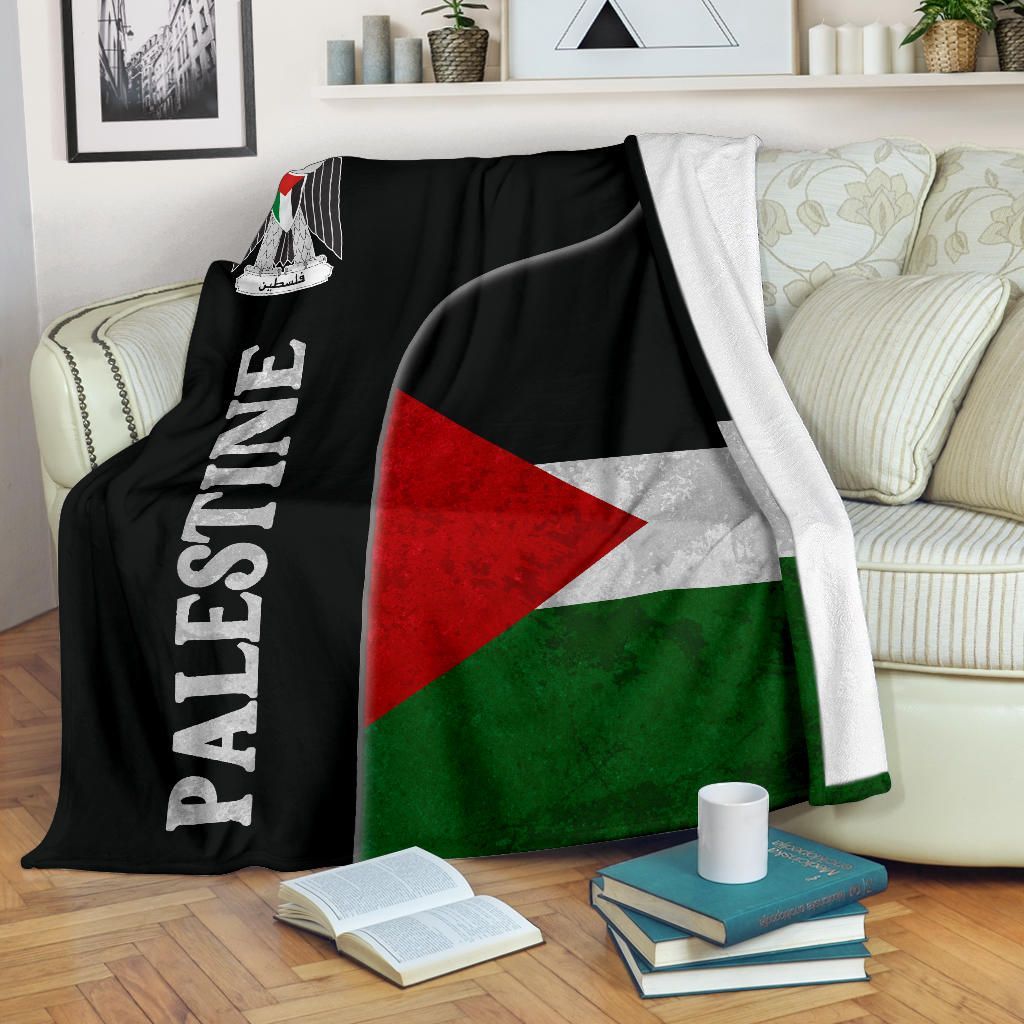 palestine-flag-premium-blanket-coat-of-arms