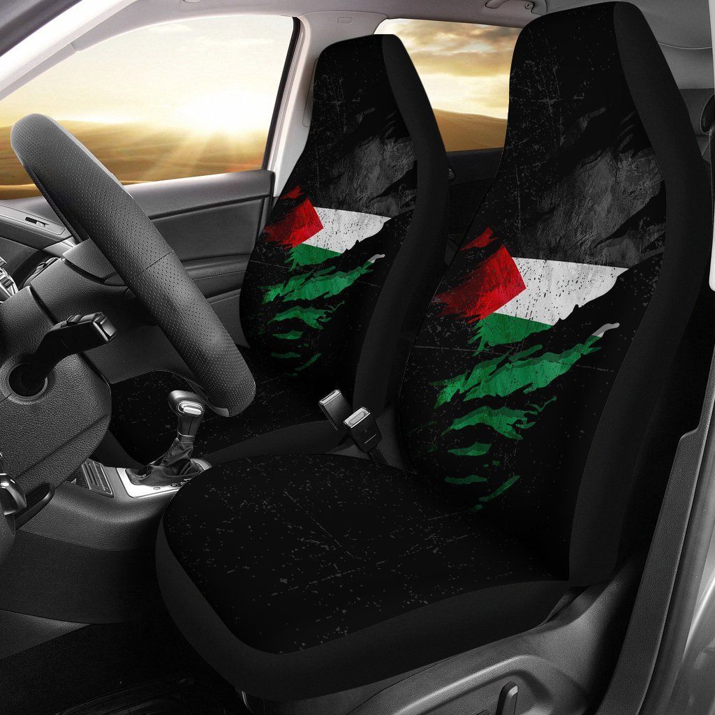 Palestine In Me Car Seat Covers Special Grunge Style RLT13 - Wonder Print Shop