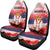 Serbia Car Seat Covers Serbia National Flag and Emblem RLT7 - Wonder Print Shop