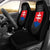 Slovakia Car Seat Covers Set of Two RLT13 - Wonder Print Shop