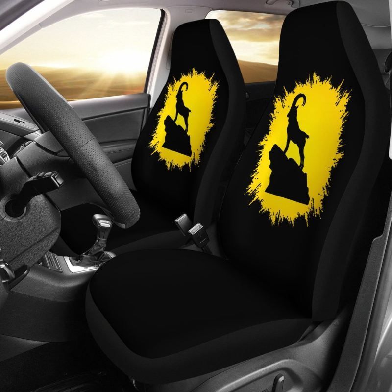 Switzerland Alpine Ibex Capra Ibex Car Seat Cover RLT13 - Wonder Print Shop