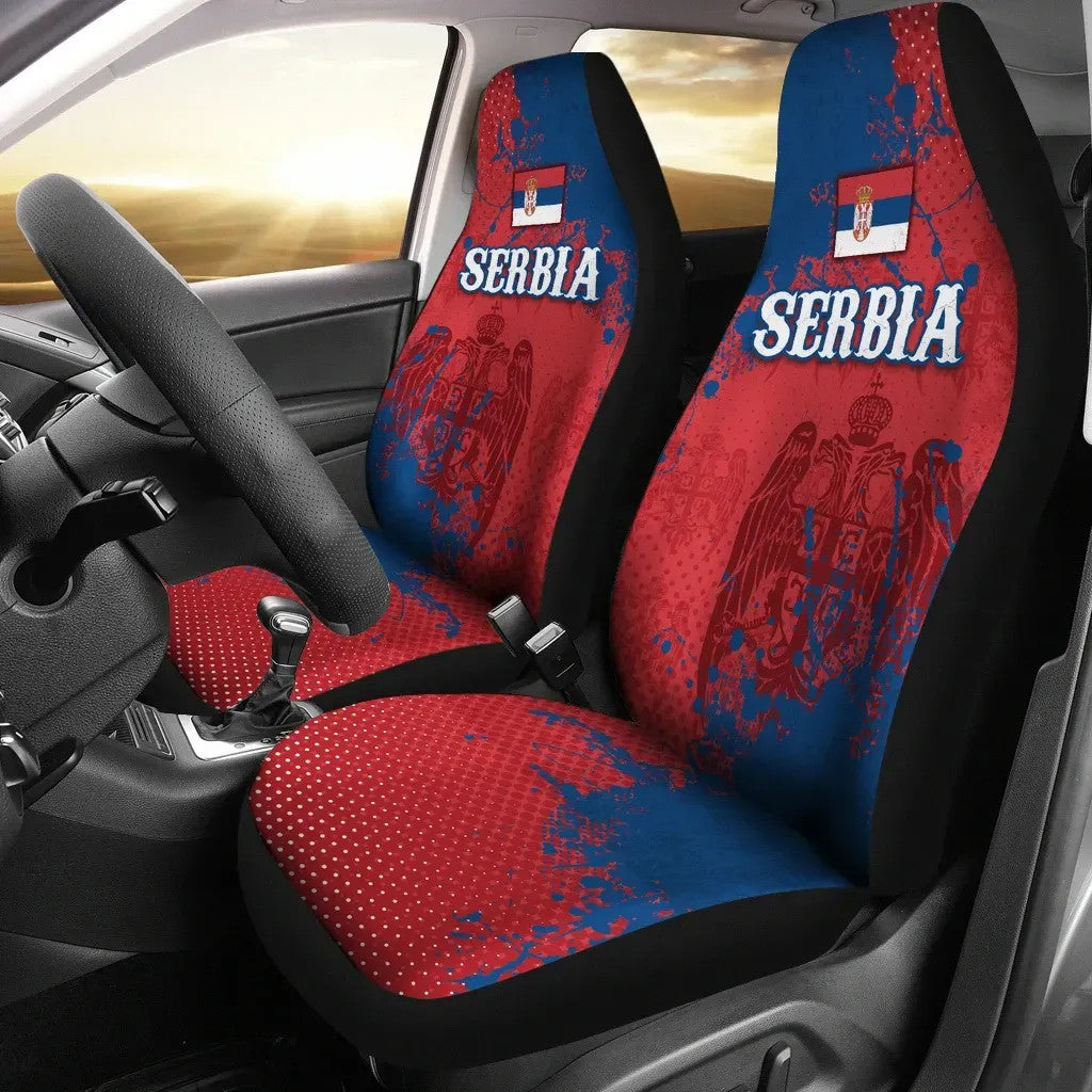 Serbia Car Sear Covers The Great Serbia RLT7 - Wonder Print Shop