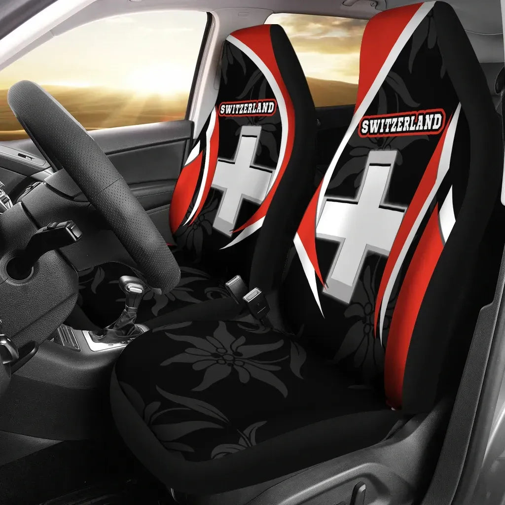 Switzerland Car Seat Covers Switzerland Spirit RLT13 - Wonder Print Shop