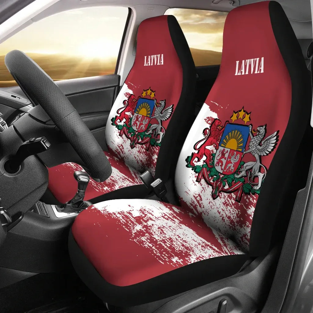 Latvia Special car_seat_cover RLT6 - Wonder Print Shop