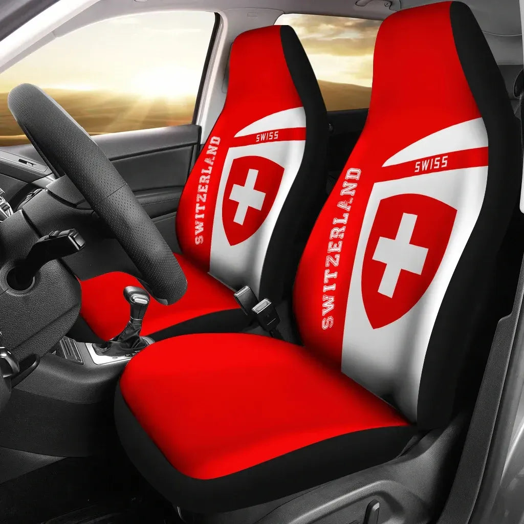 Switzerland Sport Car Seat Covers Premium Style RLT13 - Wonder Print Shop