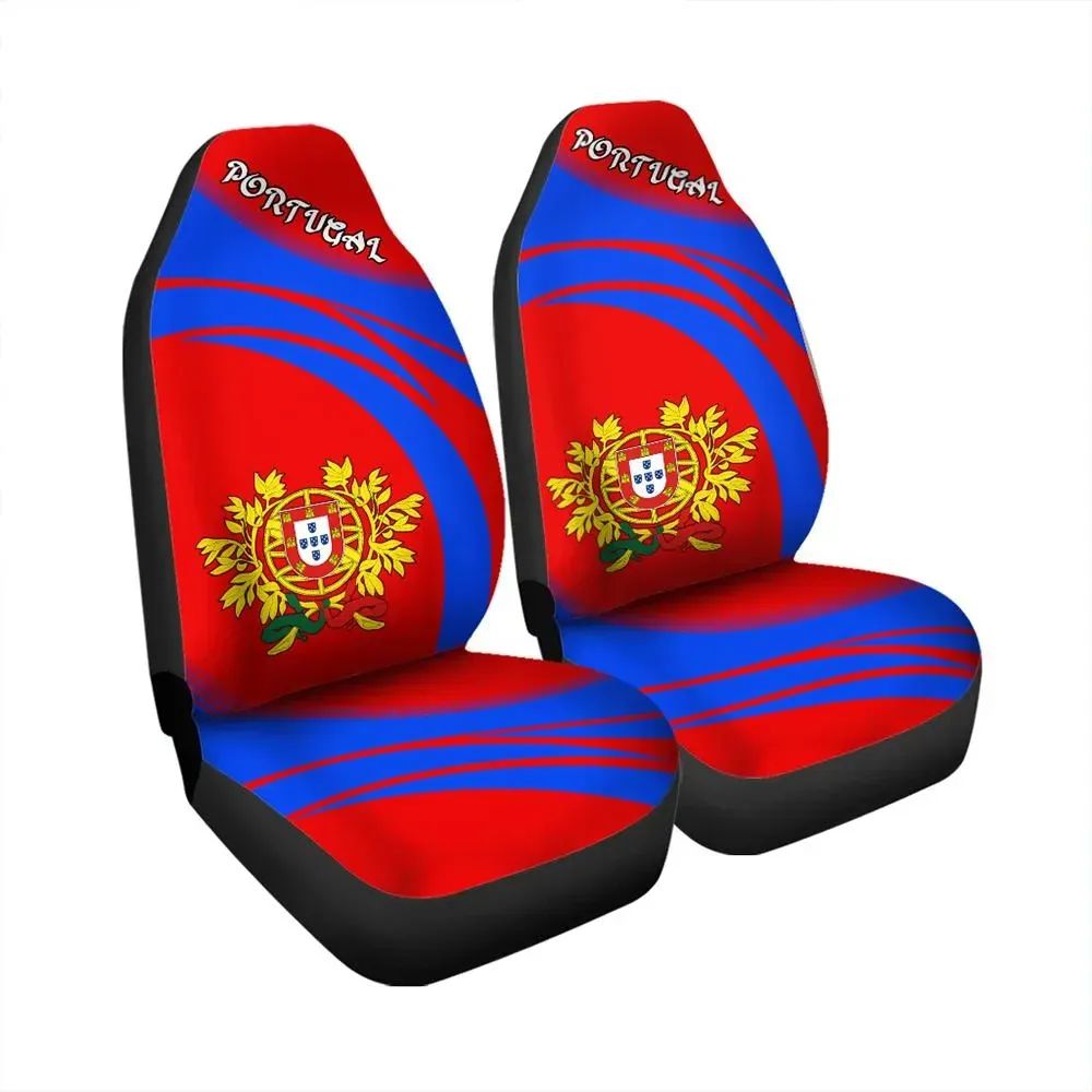 Portugal Coat Of Arms Car Seat Cover Cricket RLT7 - Wonder Print Shop