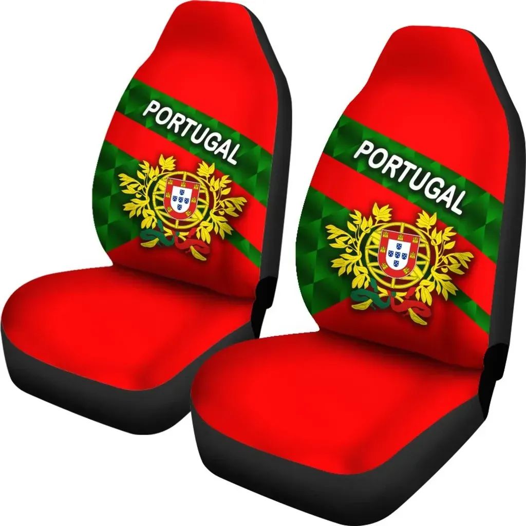 Portugal Car Seat Covers Sporty Style RLT7 - Wonder Print Shop