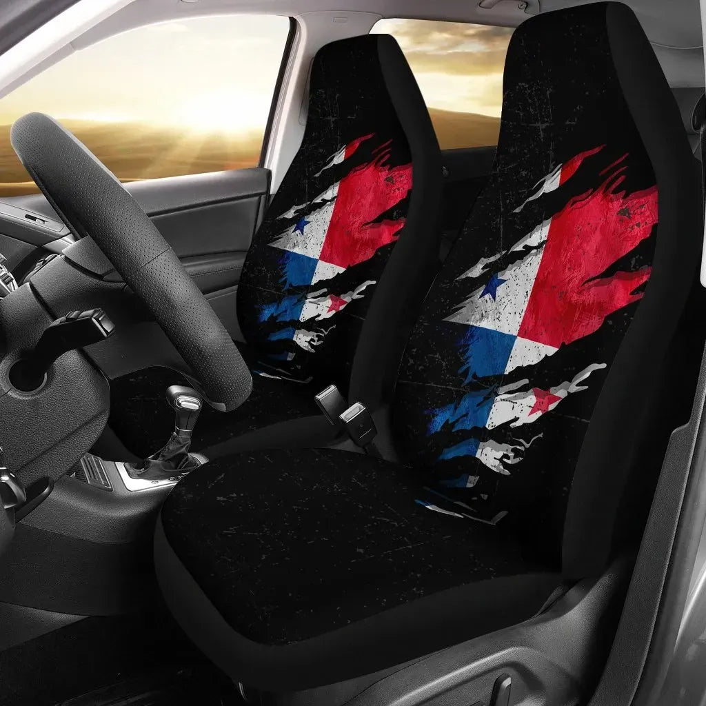 Panama In Me Car Seat Covers Special Grunge Style RLT13 - Wonder Print Shop