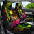 The Philippines Polynesian Personalised Car Seat Cover Hibiscus and Banana Leaves RLT6 - Wonder Print Shop