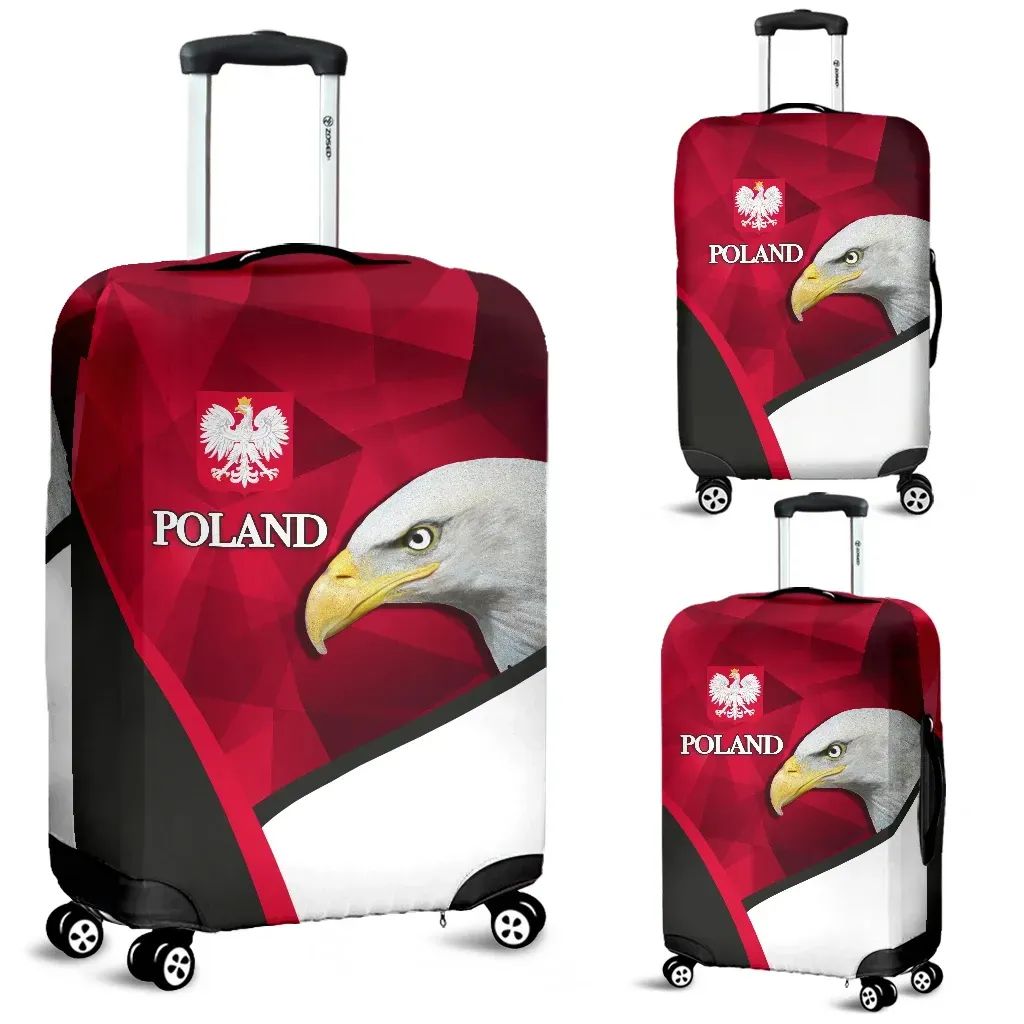 Poland Luggage Covers White Eagle Version RLT7 - Wonder Print Shop