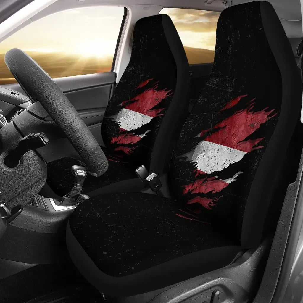 Latvia In Me car_seat_cover - Special Grunge Style RLT6 - Wonder Print Shop