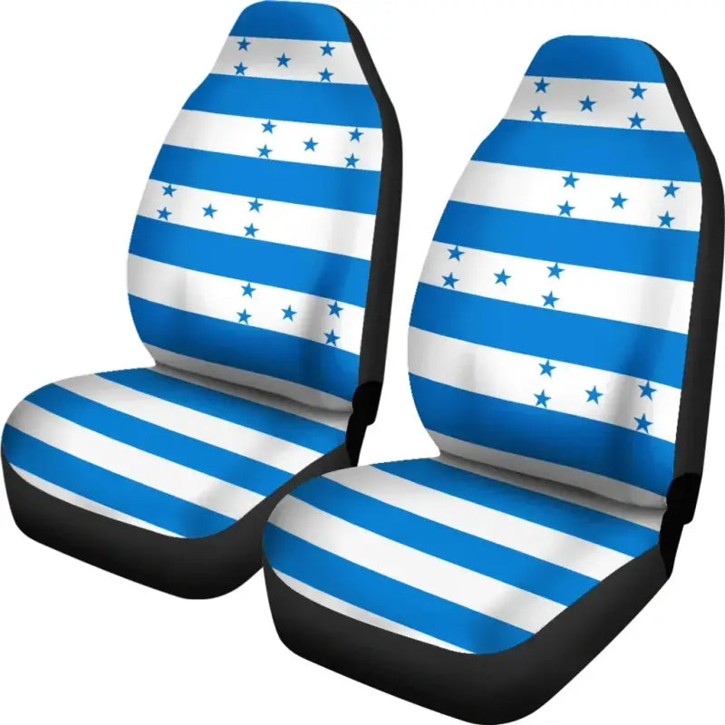 Honduras Flag Car Seat Cover RLT8 - Wonder Print Shop